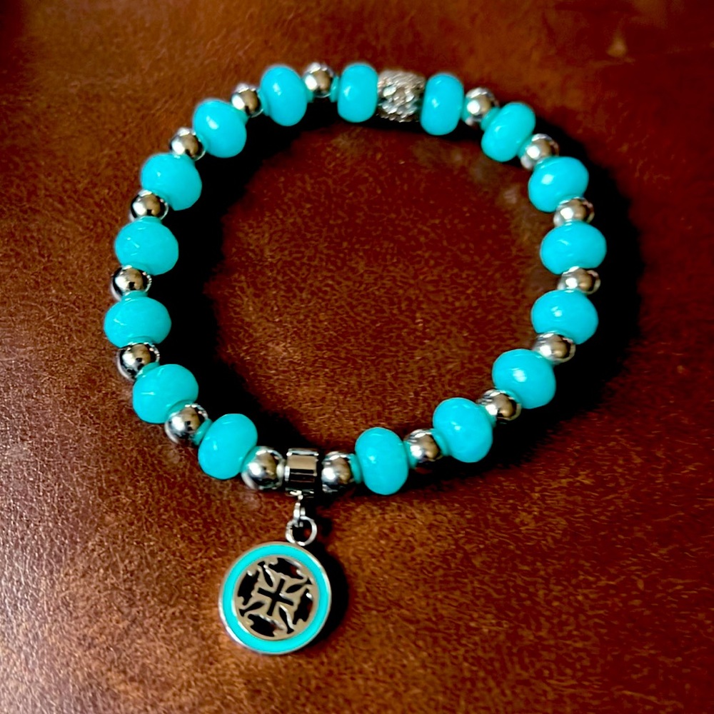 Rustic Cuff beaded bracelet